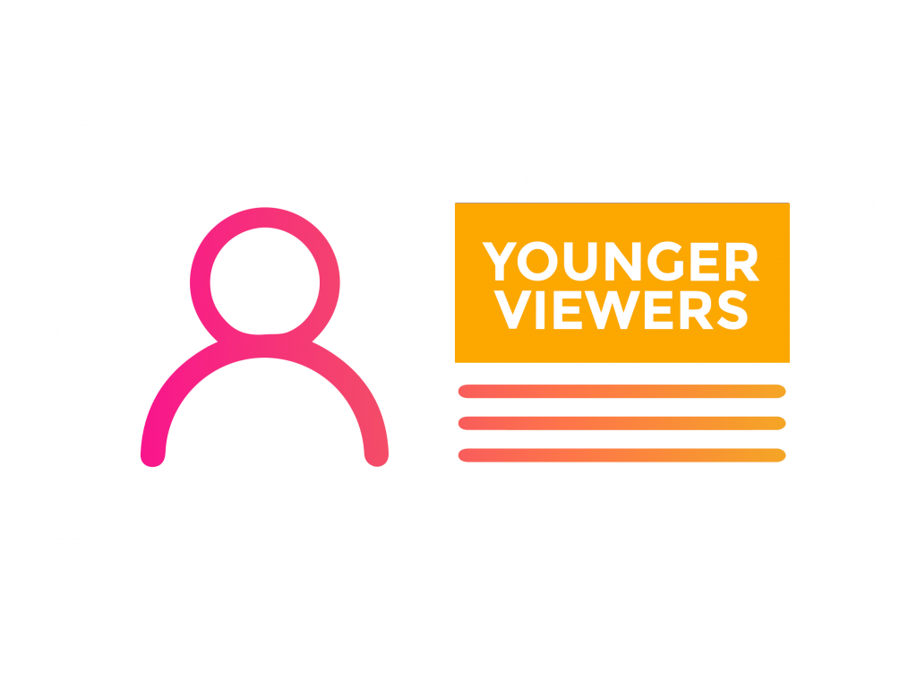 Broadcaster VOD has a younger viewer profile